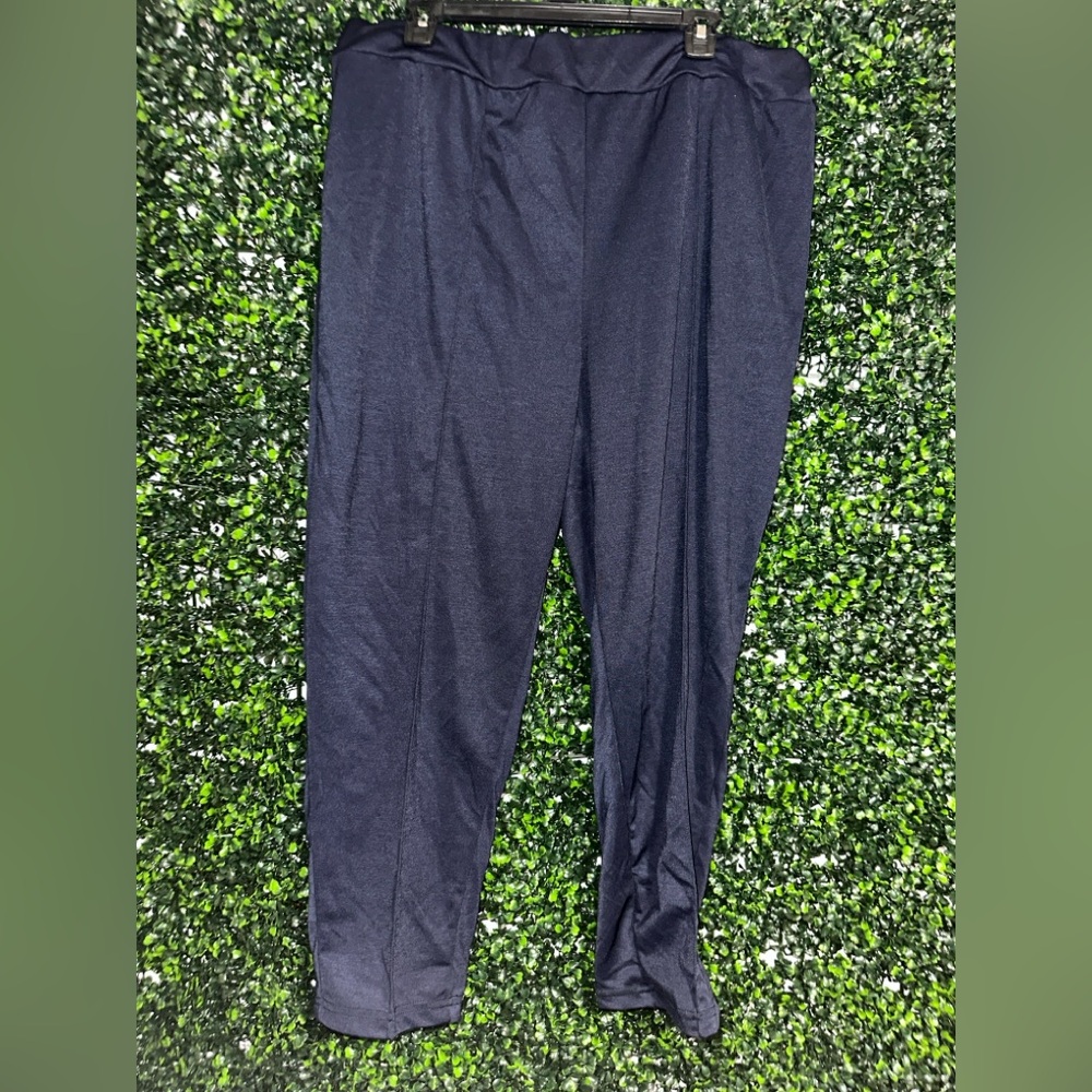 SHEIN Navy Blue Curve Pants